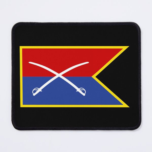Item preview, FLAGS AND DEVICES OF THE AMERICAN CIVIL WAR - 7TH MICHIGAN CAVALRY designed and sold by WOOFANG.