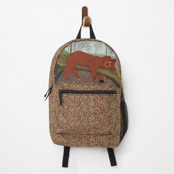 Item preview, Sleepy bear in Spring time designed and sold by Brushes with Nature.
