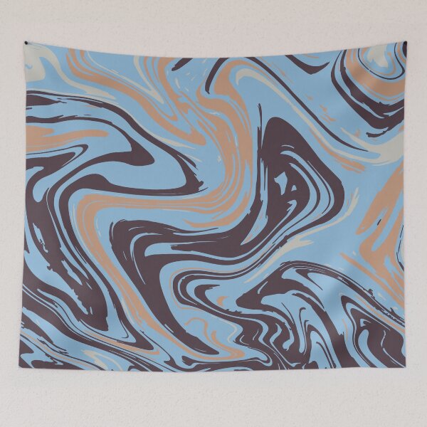Item preview, Liquid Pattern, exclusive abstract design  designed and sold by LIRAZ ZIV.