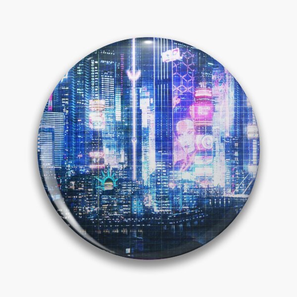 Artikelvorschau, Cyberpunk-Nachtlandschaft entworfen und verkauft von Verdant Rose Studio.