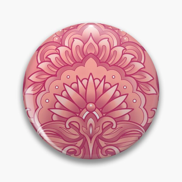 Item preview, blush pink  mandala pattern designed and sold by weilertsen.