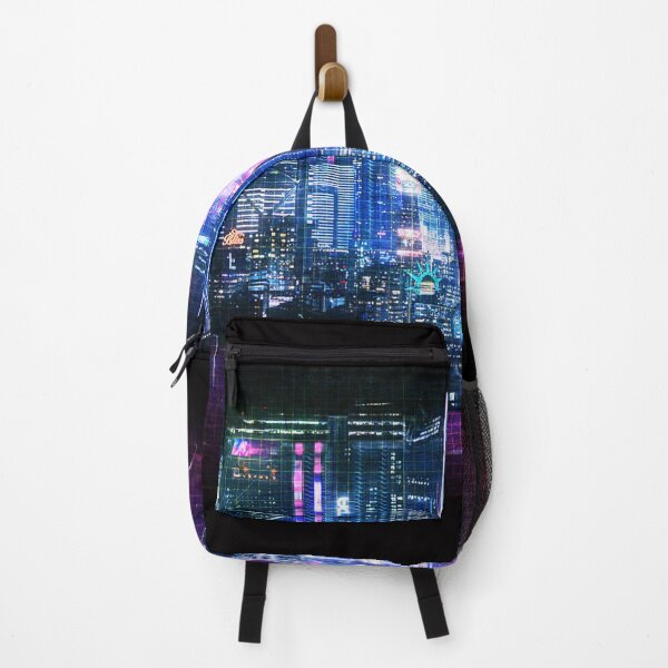 Item preview, Cyberpunk Nightscape designed and sold by Verdant Rose Studio.