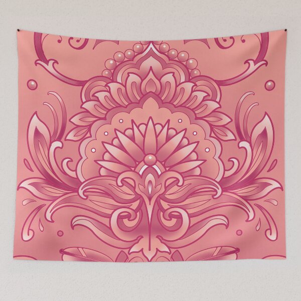 Item preview, blush pink  mandala pattern designed and sold by weilertsen.