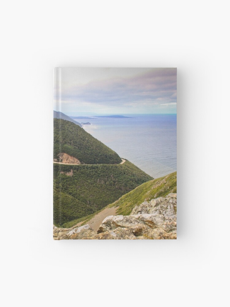 Cuaderno De Tapa Dura Cabot Trail Isla Del Cabo Breton De Robertkelch Redbubble