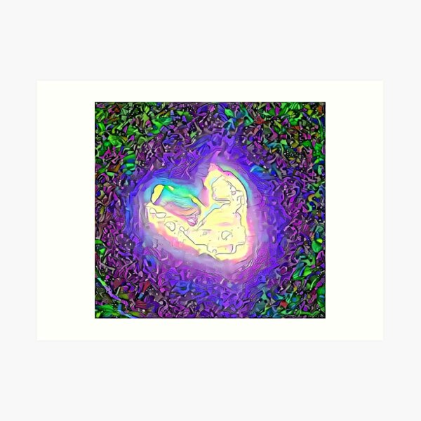 Heart Aflame 6 Art Print