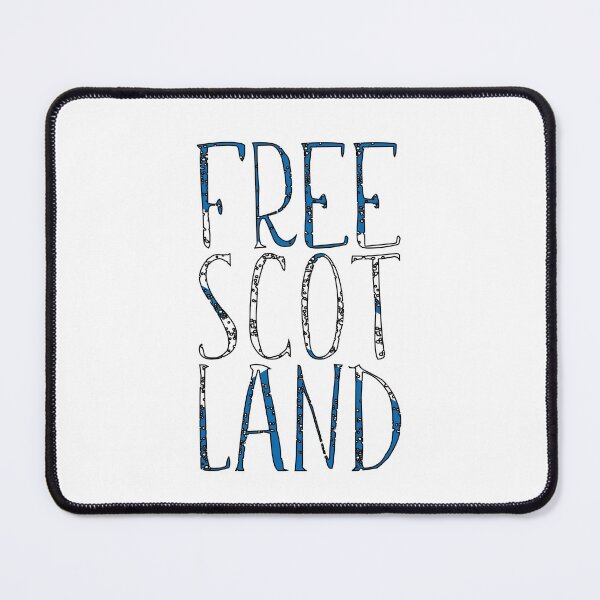 Item preview, FREE SCOTLAND, Scottish Independence Saltire Flag Text Slogan designed and sold by MacPean.