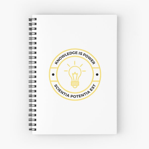 Item preview, knowledge is power / scientia potentia est designed and sold by spsantosDESIGN.