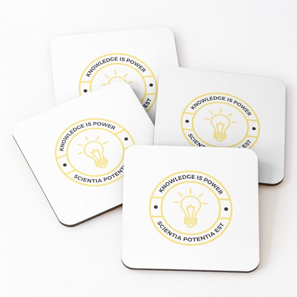 Item preview, knowledge is power / scientia potentia est designed and sold by spsantosDESIGN.