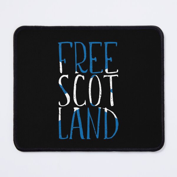 Item preview, FREE SCOTLAND, Scottish Independence Saltire Flag Text Slogan designed and sold by MacPean.