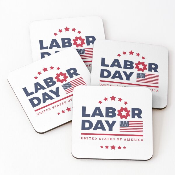 Item preview, Labor Day Celebration With USA Flag designed and sold by FoxLand.