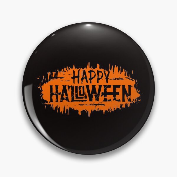 Item preview, Happy Halloween Grunge Style Hand Writing Text Orange designed and sold by WearWolfDesigns.