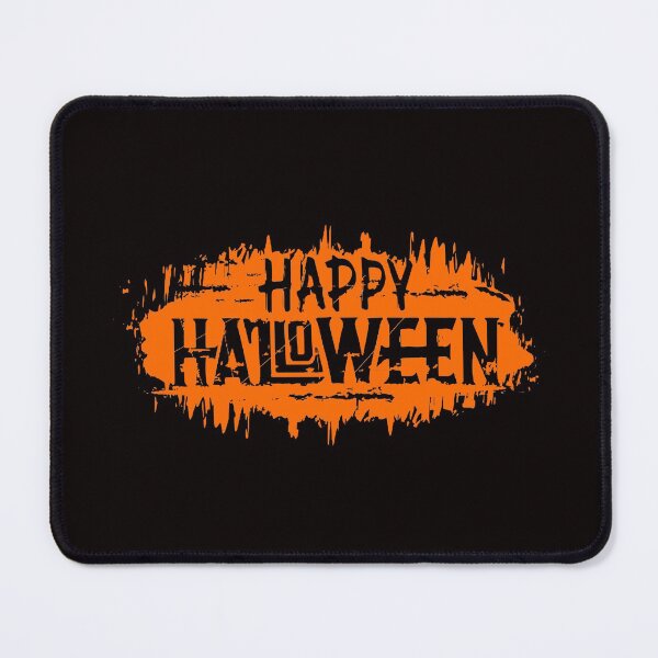 Item preview, Happy Halloween Grunge Style Hand Writing Text Orange designed and sold by WearWolfDesigns.