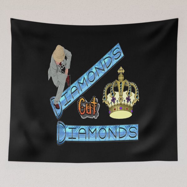 Item preview, Diamonds cut diamonds - music funny  cute  trendy  trending designed and sold by atomsama.