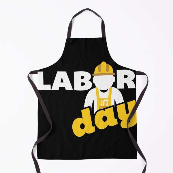 Item preview, Happy Labor Day With Yellow And White Typography designed and sold by FoxLand.