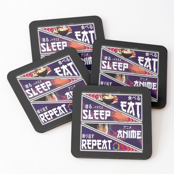 Item preview, Funny Eat Sleep Anime Repeat Kawaii Ramen Japanese Manga designed and sold by Best Designer.