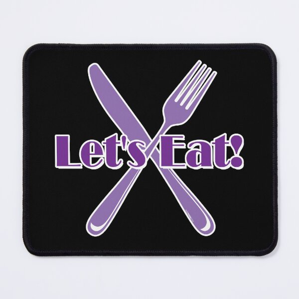 Item preview, LET’S EAT designed and sold by WOOFANG.