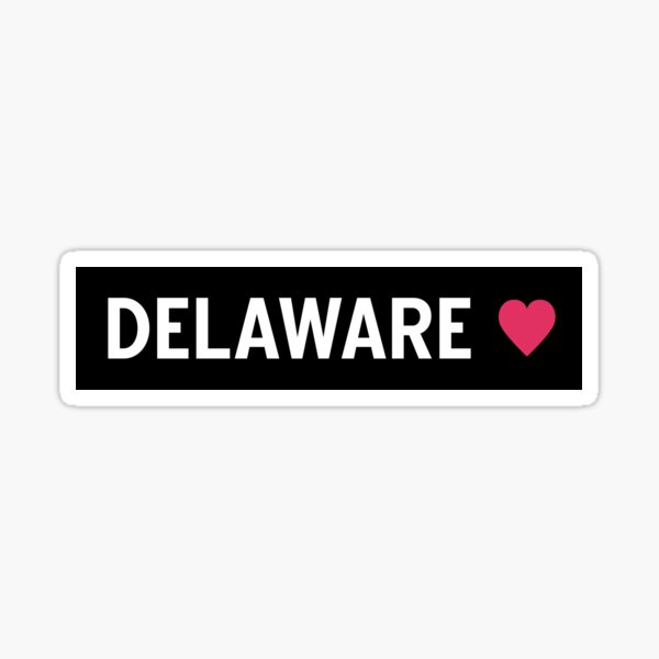 Delaware Sticker