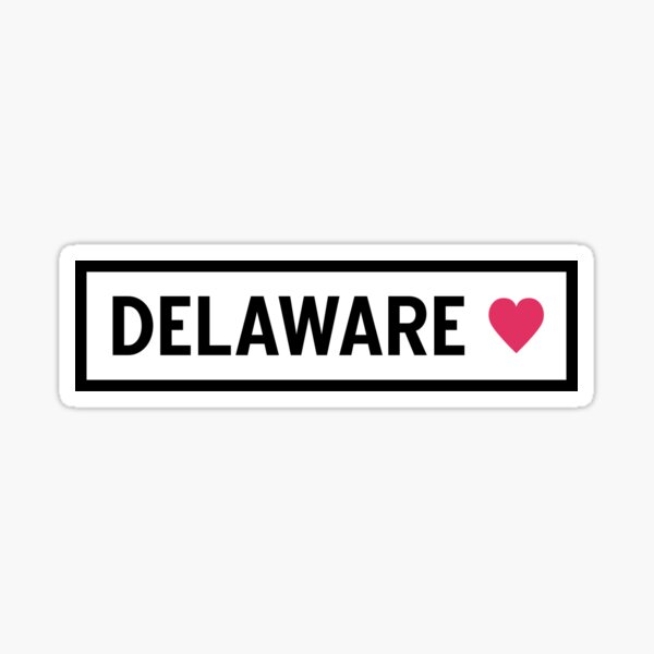 Delaware Sticker