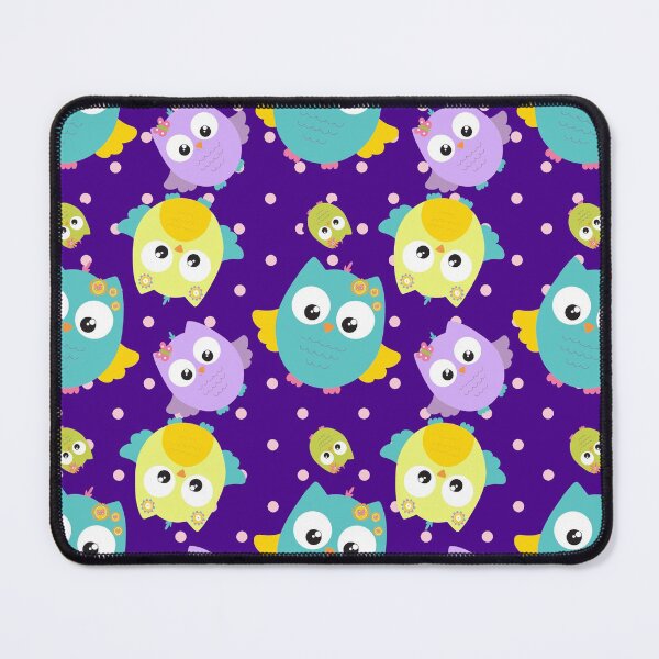 Item preview, Pretty Purple Owl Pattern designed and sold by Epic Love Designs.