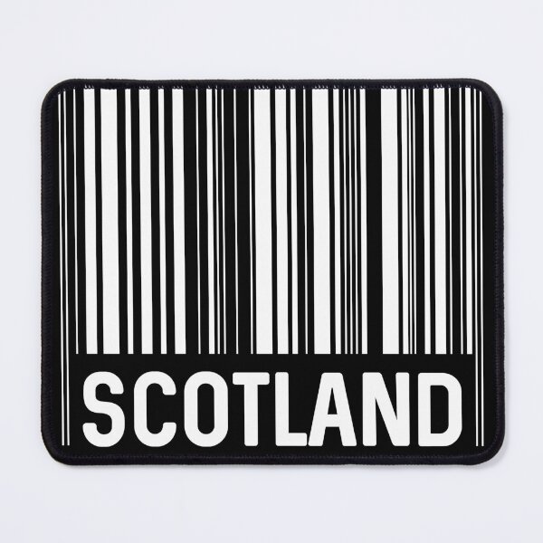 Item preview, Scotland Bar Code Design (White) designed and sold by MacPean.