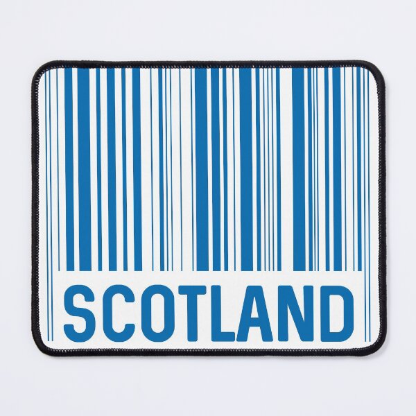 Item preview, Scotland Bar Code Design (Scottish Saltire Blue) designed and sold by MacPean.