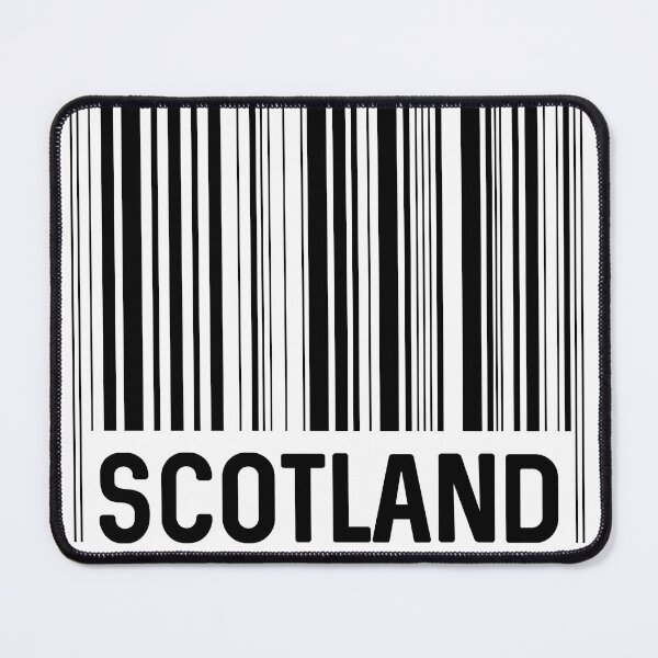 Item preview, Scotland Bar Code Design (Black) designed and sold by MacPean.