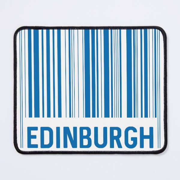 Item preview, Edinburgh Bar Code Design (Scottish Saltire Blue) designed and sold by MacPean.