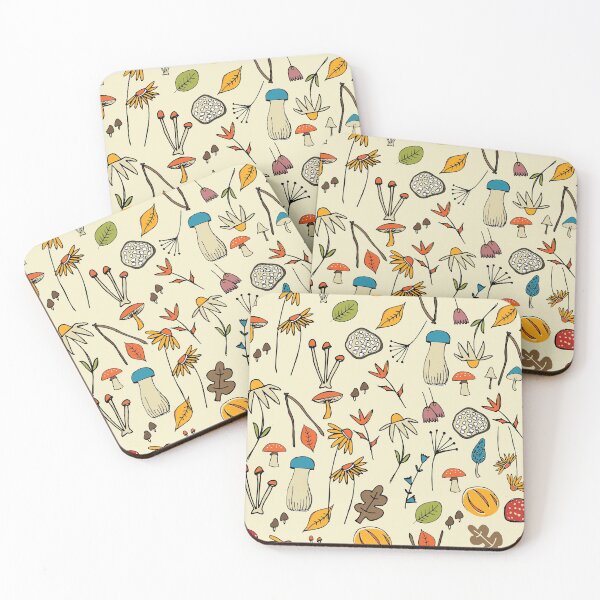 Item preview, Autumn Botanical Ivory designed and sold by susycosta.