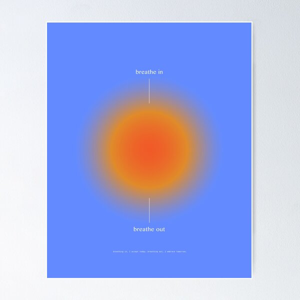 Item preview, Positive Affirmations Gradient Art designed and sold by semprevivaco.