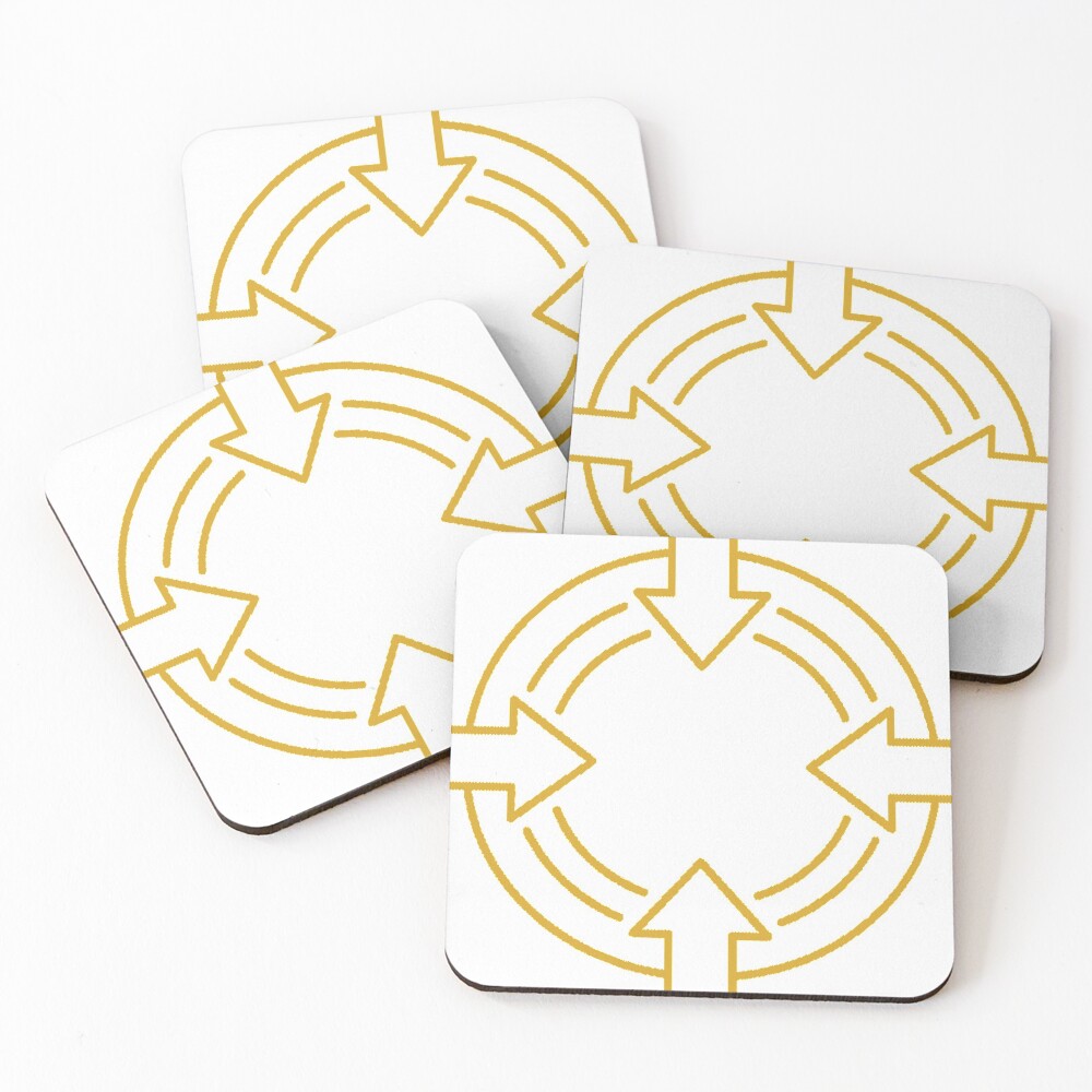 Item preview, Coasters (Set of 4) designed and sold by Innercosmic.