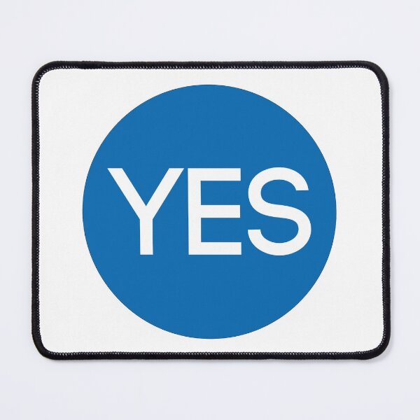 Item preview, YES, Scottish Independence Saltire Flag Coloured Circle Design designed and sold by MacPean.