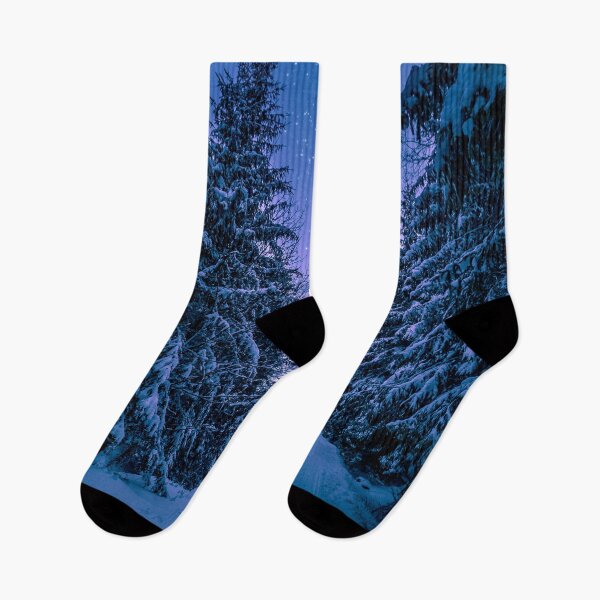 Item preview, snowy trees in a fantastic forest designed and sold by DOKU_TEAM SHIRT.