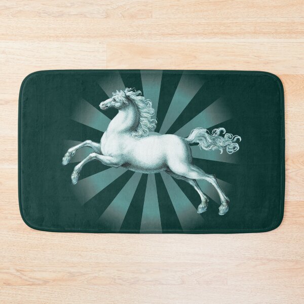Item preview, Majestic White Carousel Style Leaping Horse  designed and sold by thecooltable.