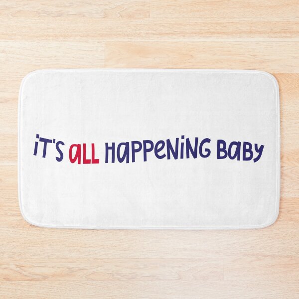 Item preview, It's all happening baby (just text) designed and sold by medusabyaguss.