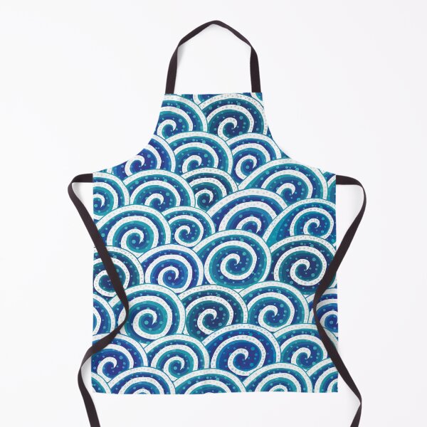 Item preview, Waves and Waves designed and sold by Pink Pineapple Works.