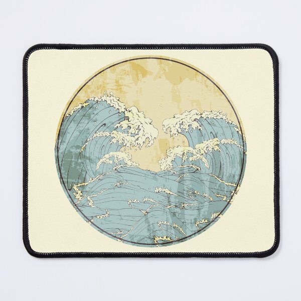 Item preview, The Great Waves Off Kanagawa designed and sold by Pink Pineapple Works.