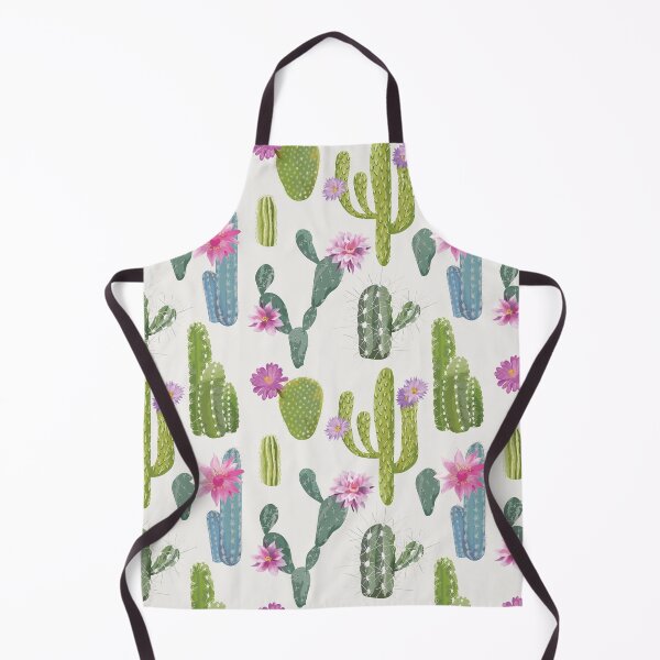 Item preview, Watercolor Cactus with Pink Blooms designed and sold by Pink Pineapple Works.