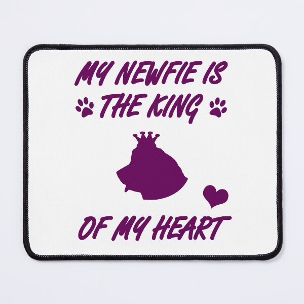 Item preview, Newfoundland dog King Heart designed and sold by Moonyflower.