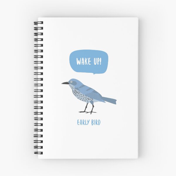 Item preview, Wake Up! Early Bird - Funny designed and sold by Designs2Excite.