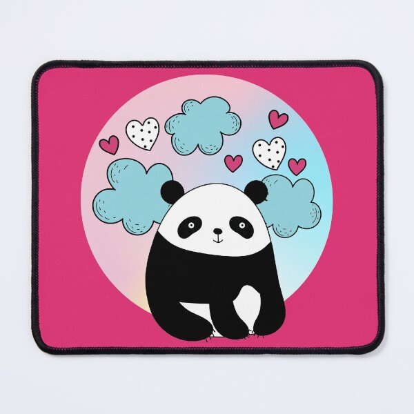 Item preview, Cute Chubby Panda With Hearts designed and sold by ChelleCreate.