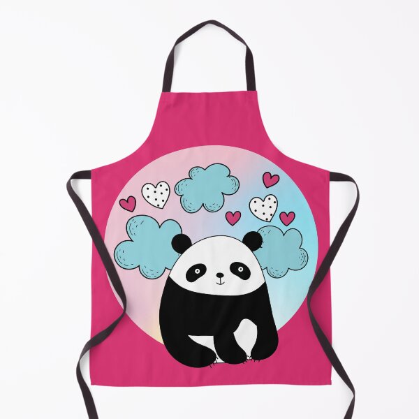 Item preview, Cute Chubby Panda With Hearts designed and sold by ChelleCreate.