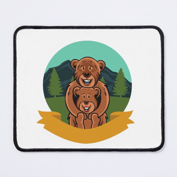 Item preview, wonderful bear couple sticker designed and sold by Stylish-choice.