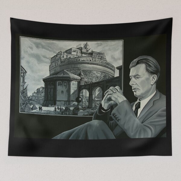 Item preview, Aldous Huxley and Piranesi Painting designed and sold by PaulMeijering.