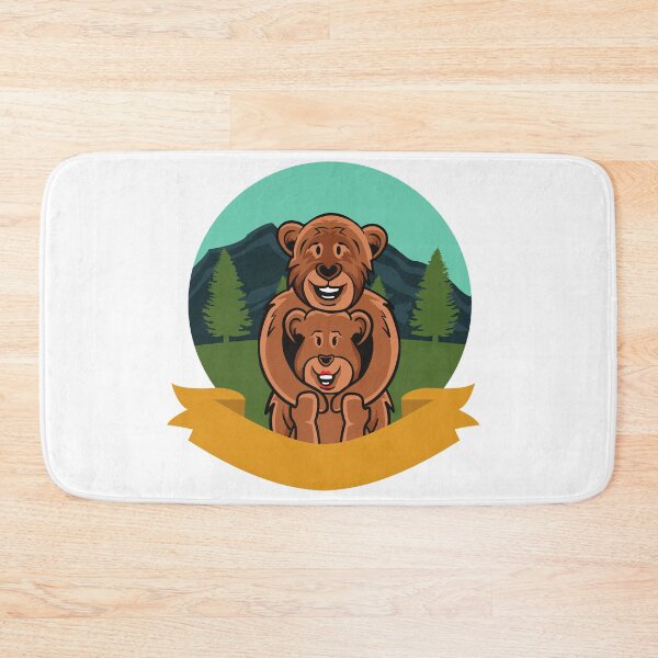 Item preview, wonderful bear couple sticker designed and sold by Stylish-choice.