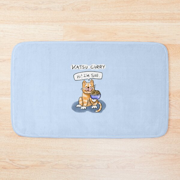 Item preview, Katsu Curry Cat designed and sold by Hannah's  Doodles.