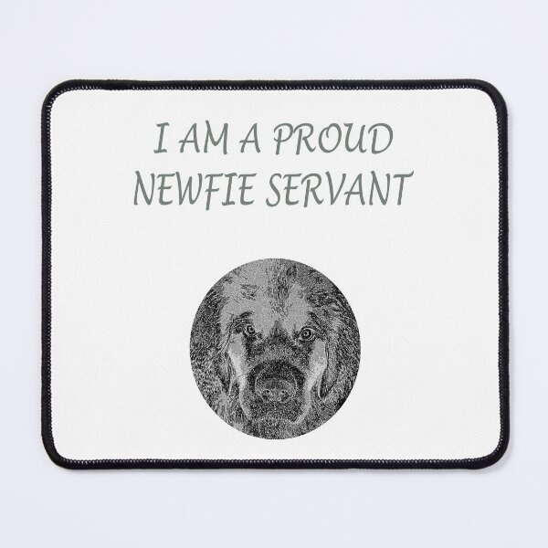 Item preview, Newfie Servant Grey designed and sold by Moonyflower.