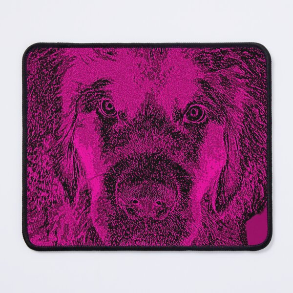Item preview, Newfoundland dog pink designed and sold by Moonyflower.
