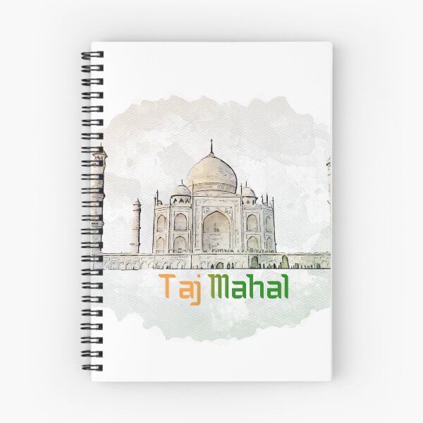 Item preview, Taj Mahal Splatter Watercolor   designed and sold by KrisSidDesigns.
