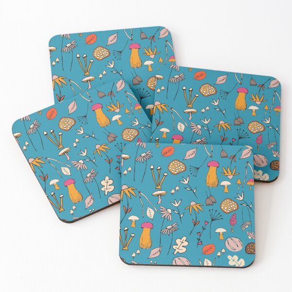 Item preview, Autumn Botanical Blue designed and sold by susycosta.