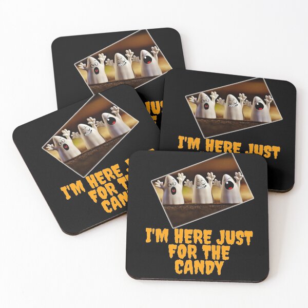 Item preview, Im here just for the candy - Ghosts designed and sold by CreativeFrog.